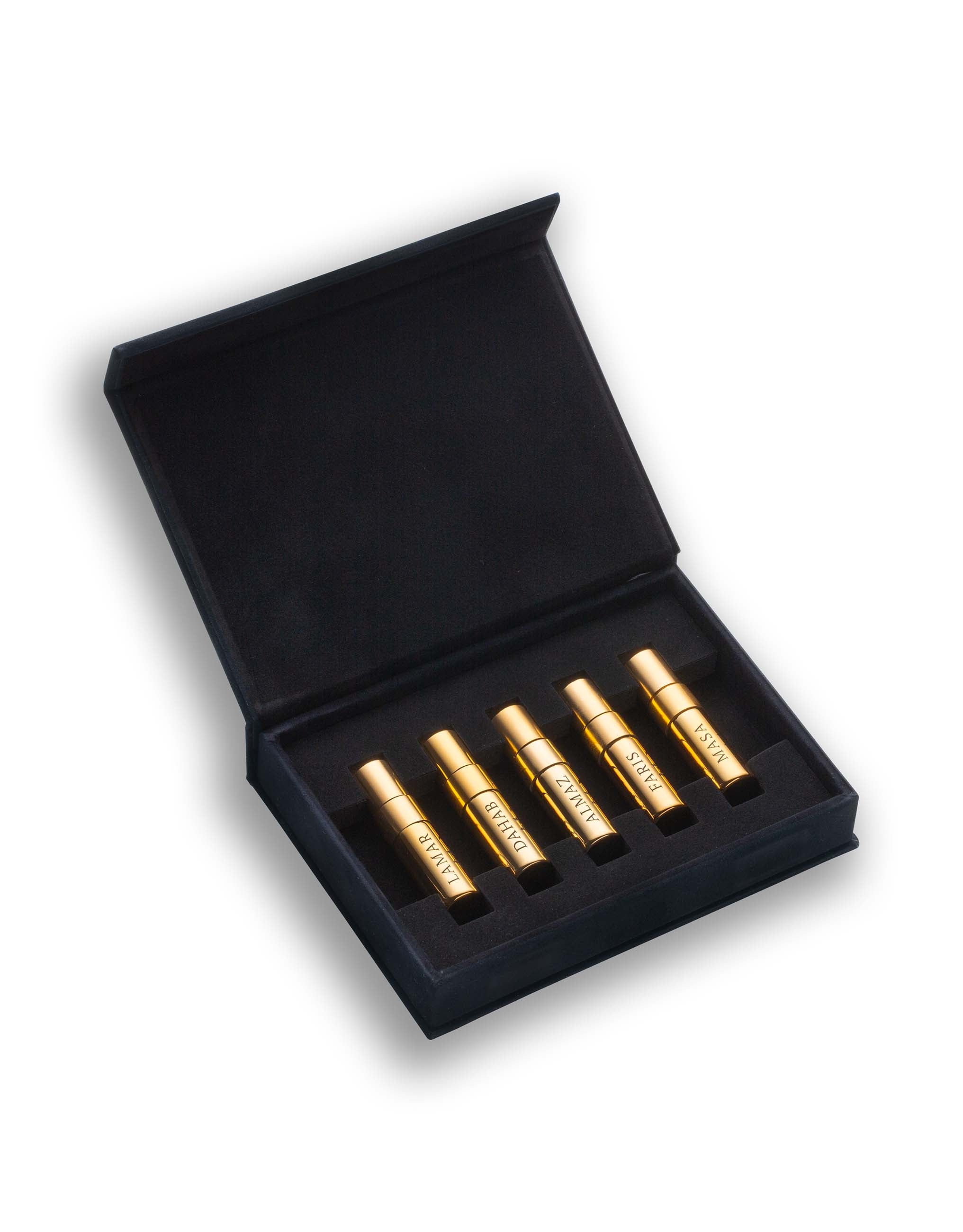 Mystery Discovery Set (5 x 3ml) – Kajal Perfumes Paris