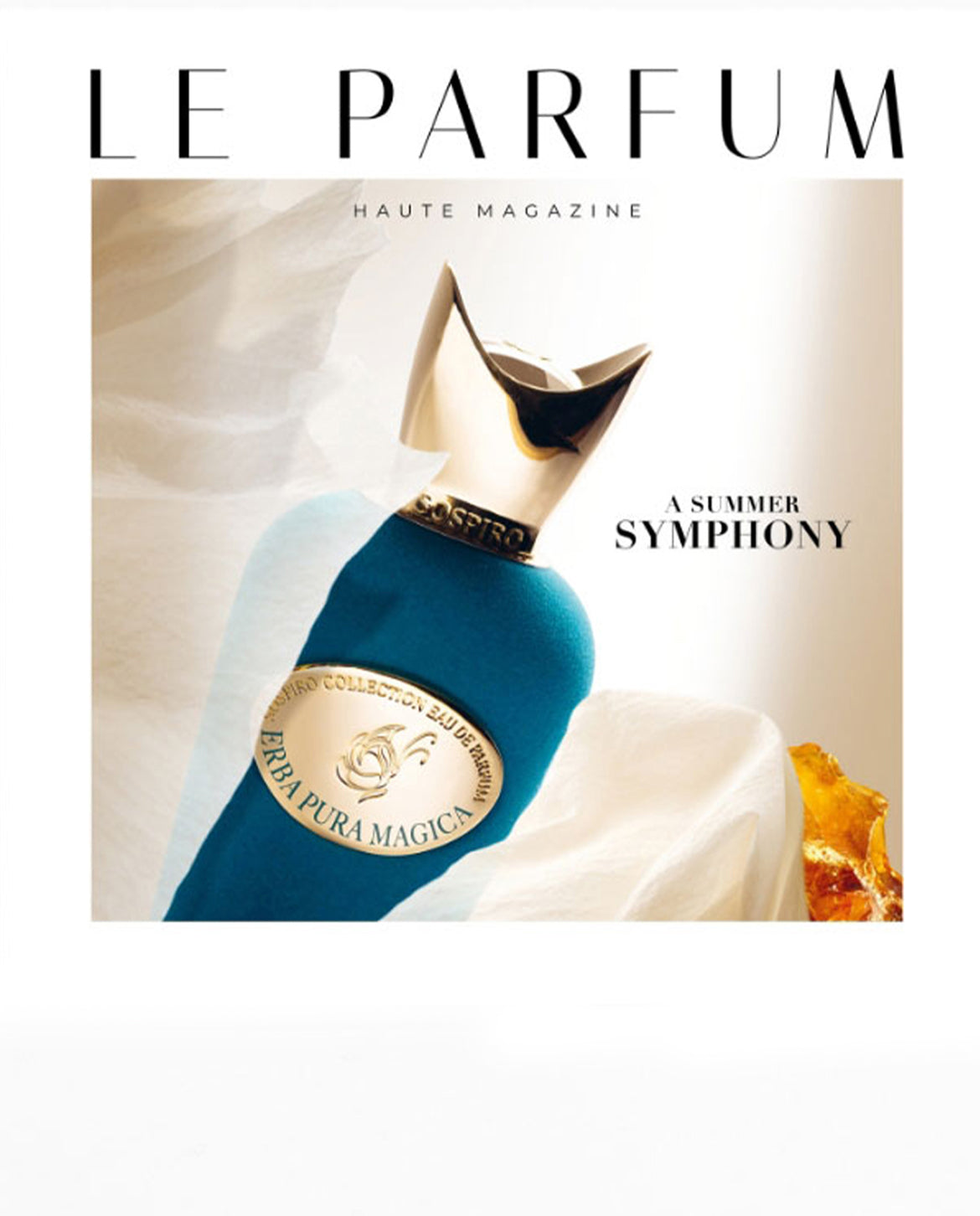 Äican by Kajal featured in Le Parfum magazine’s brand-new summer edition